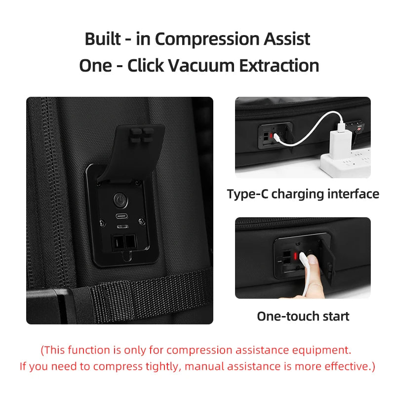 Travel vacuum Backpack