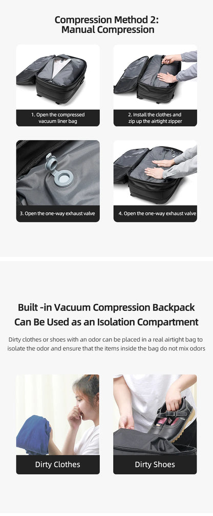 Travel vacuum Backpack