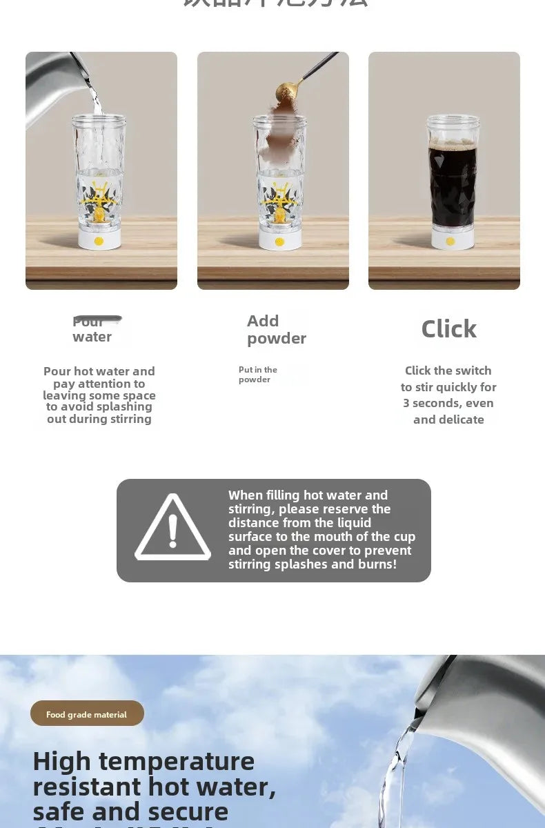 Automatic Portable Mixing Cup