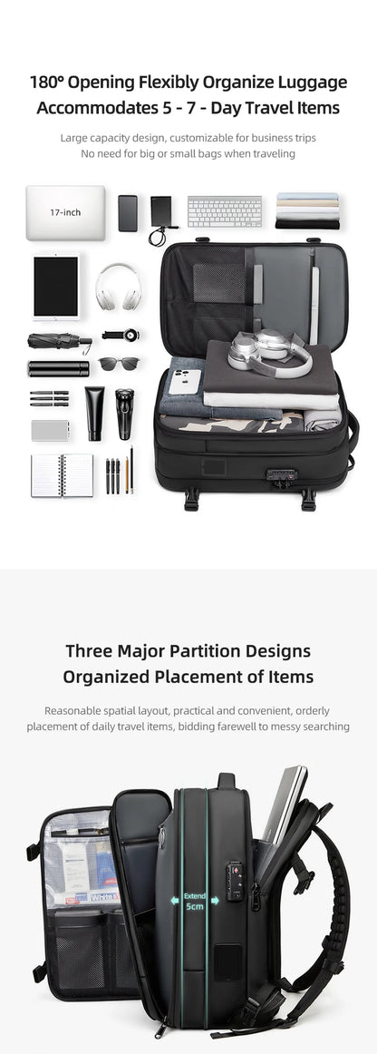 Travel vacuum Backpack
