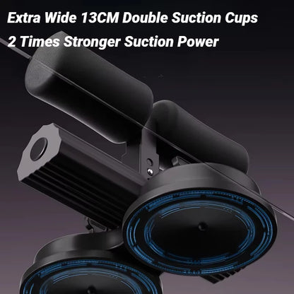 Double Suction Cup Abdominal Assistive Device