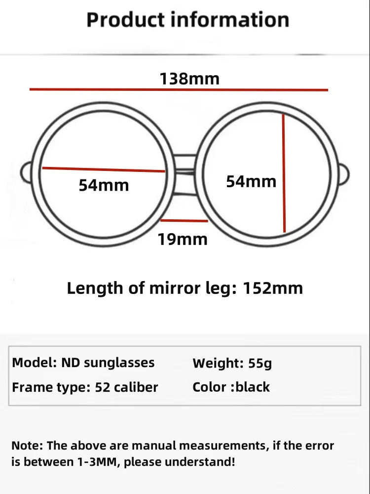 Adjustable ND Glasses Sunglasses