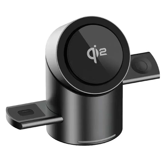 15W 3 In  Magnetic Autorotation AI Wireless Charger For iPhone