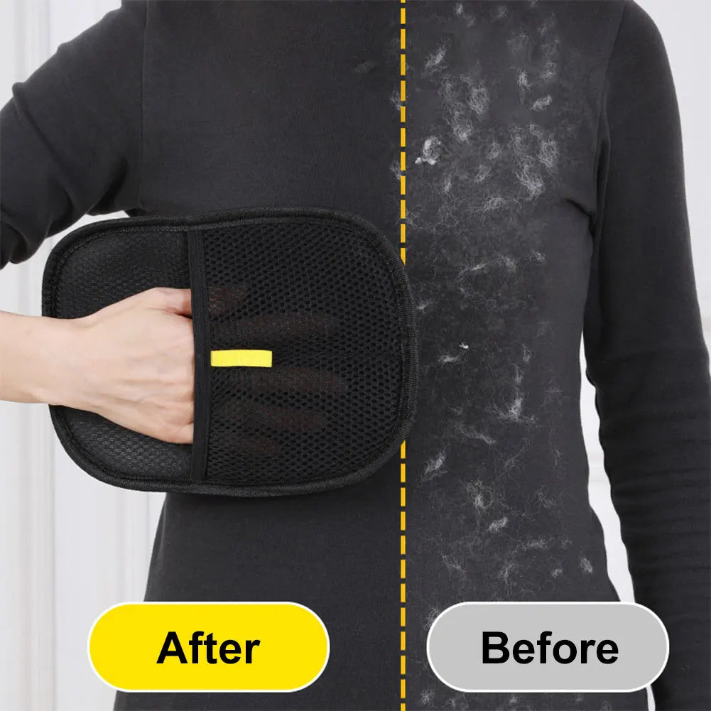 Pet hair remover glove