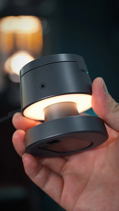 Magnetic Wireless Charging Dock for iPhone with LED Lamp