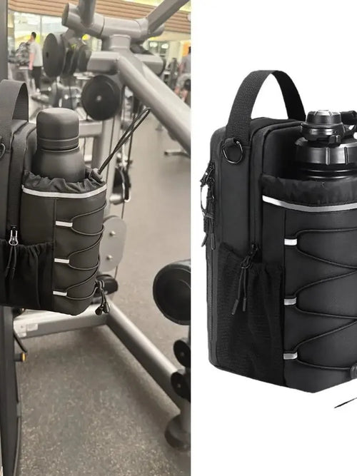 Magnetic  Bottle Gym Bag-