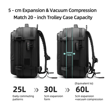 Travel vacuum Backpack