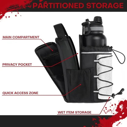 Magnetic  Bottle Gym Bag-