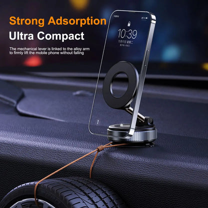 Magnetic Vacuum Phone Holder. 1+1 Free