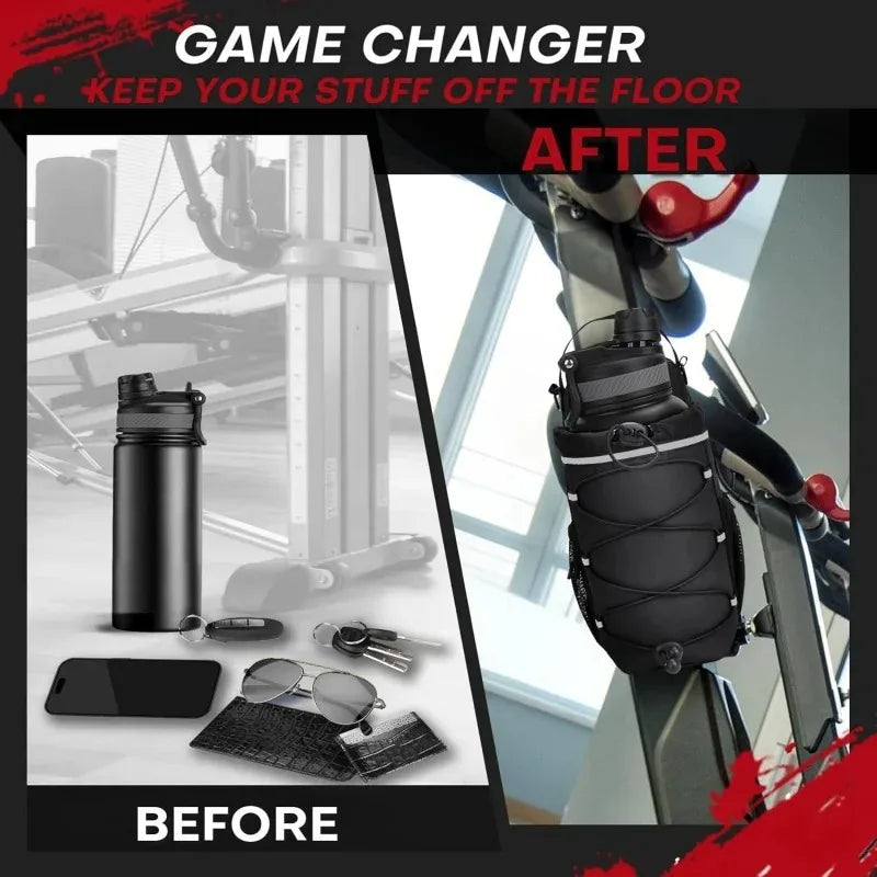 Magnetic  Bottle Gym Bag-